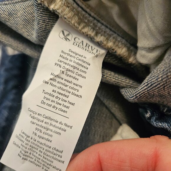 Carve Designs Carson Jean in Beach Blue - organic cotton! Fit like a 4 or 6 - Picture 7 of 10